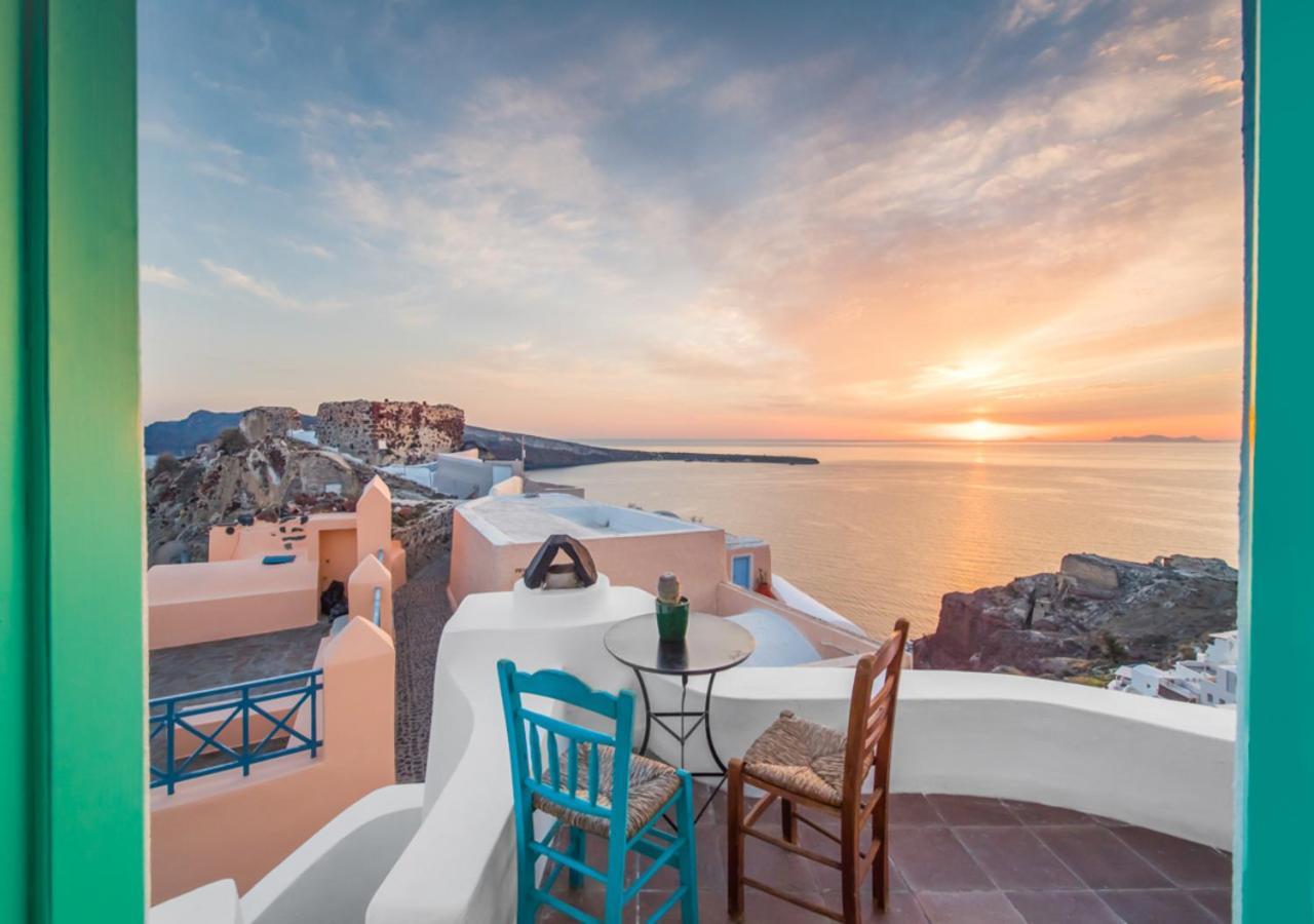 Sophia Castle View Villa Oia  Luaran gambar