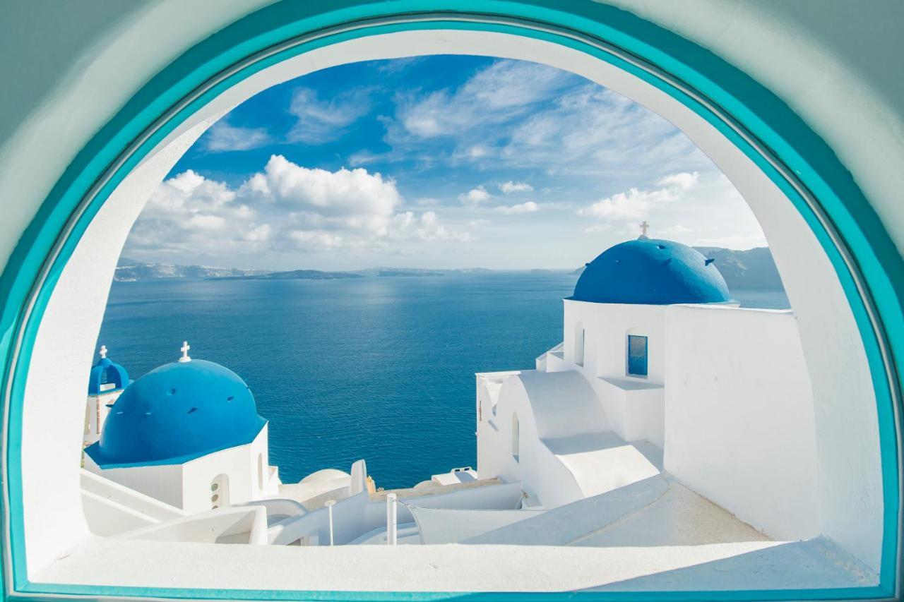 Sophia Castle View Villa Oia  Luaran gambar